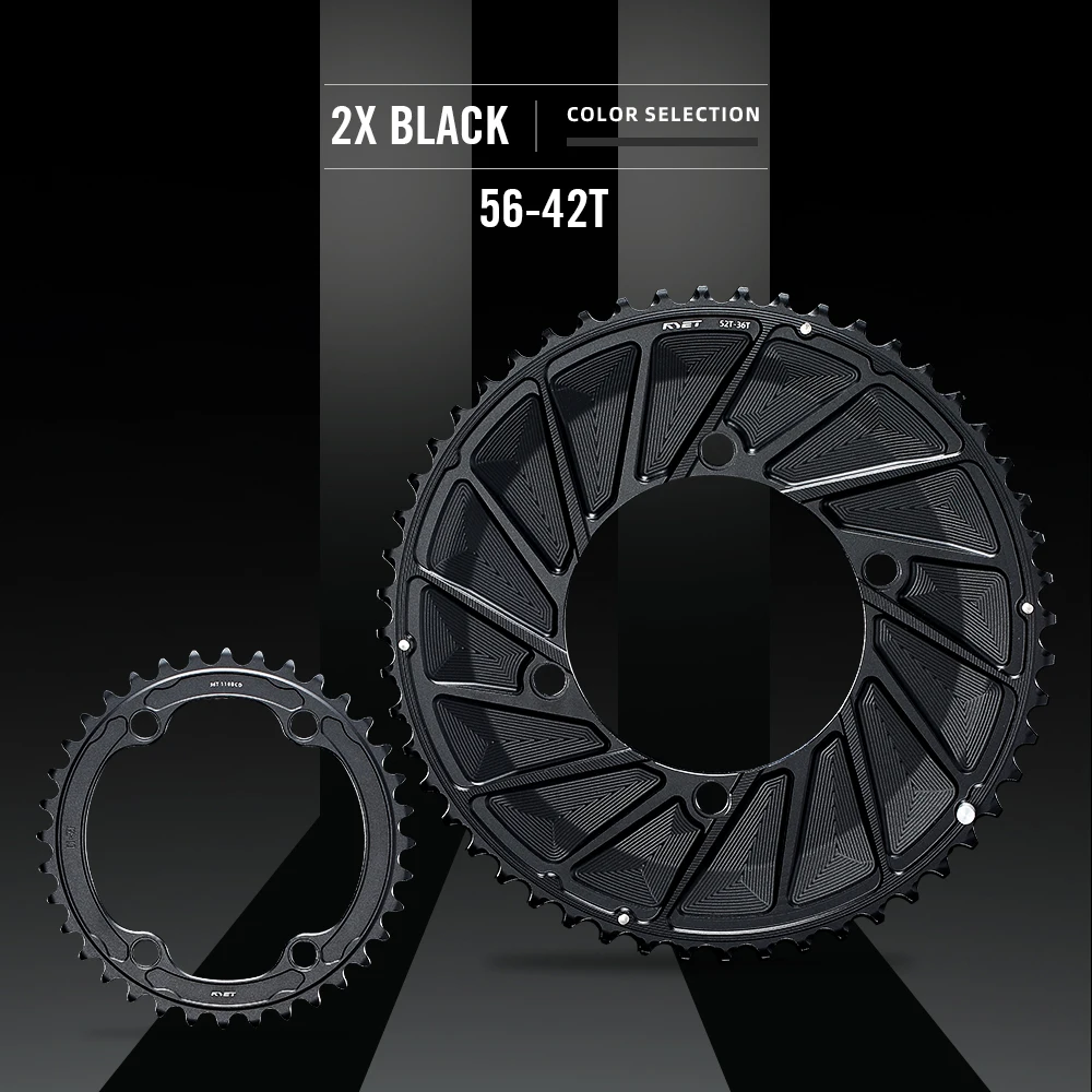 LEXON ロードフルカーボンクランクセット超軽量自転車クランク 325