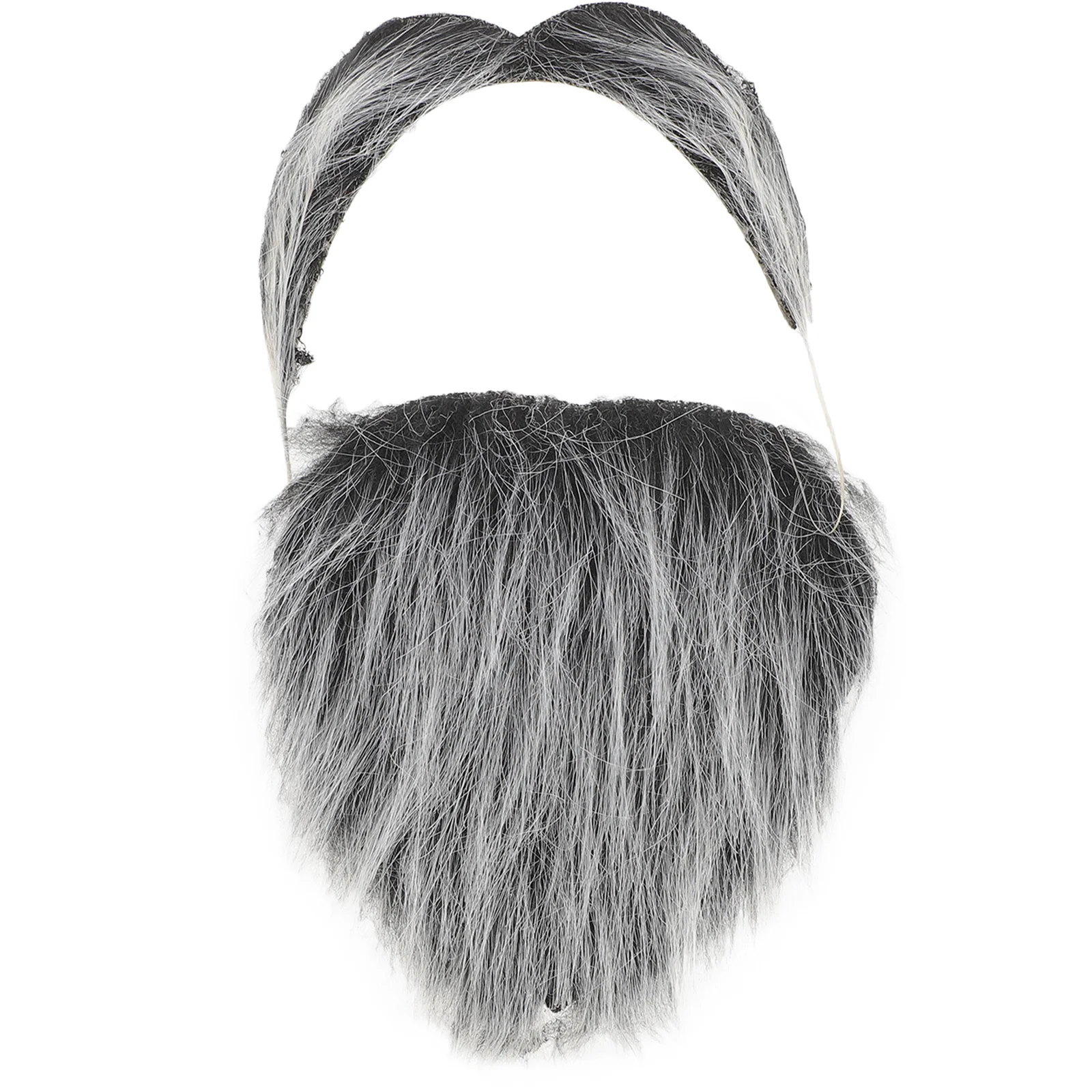 

1Set Professional Fake Beard for Men Halloween Cosplay Beard Set Comfortable Wear Resistant Deformation Party Favor