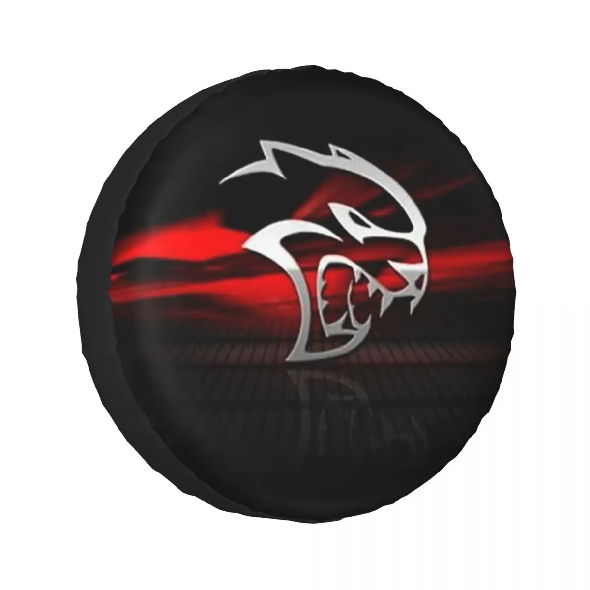 SRT Hellcat Demon Dodge Challenger Car Racing Spare Tire Cover for Car Pajero 4x4 Wheel Protector Covers 14