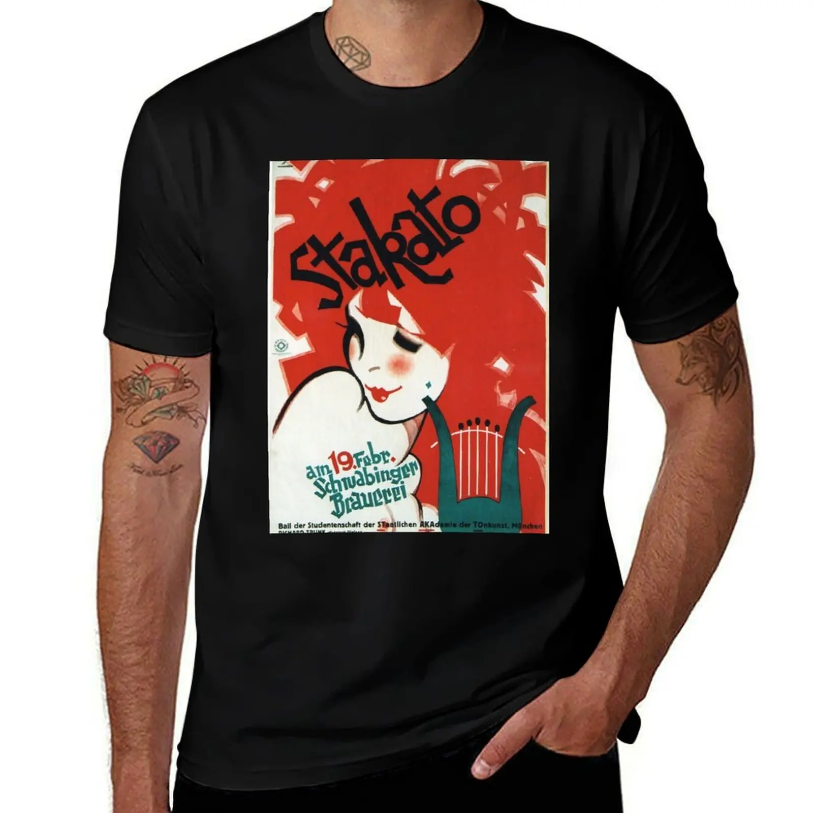 

Stakato by Ludwig Hohlwein T-Shirt Personalized t-shirt aesthetic clothes anime shirt vintage anime shirt men tshirt