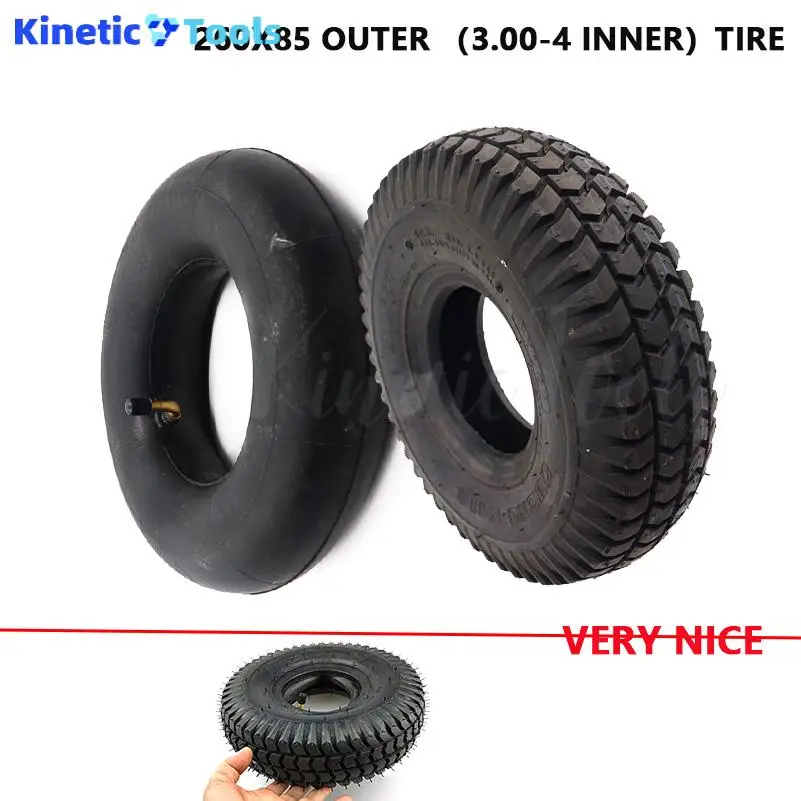 For off-road vehicles 260x85  inner and outer tires suitable for electric scooters ATV and Go Kart Inner and outer tires