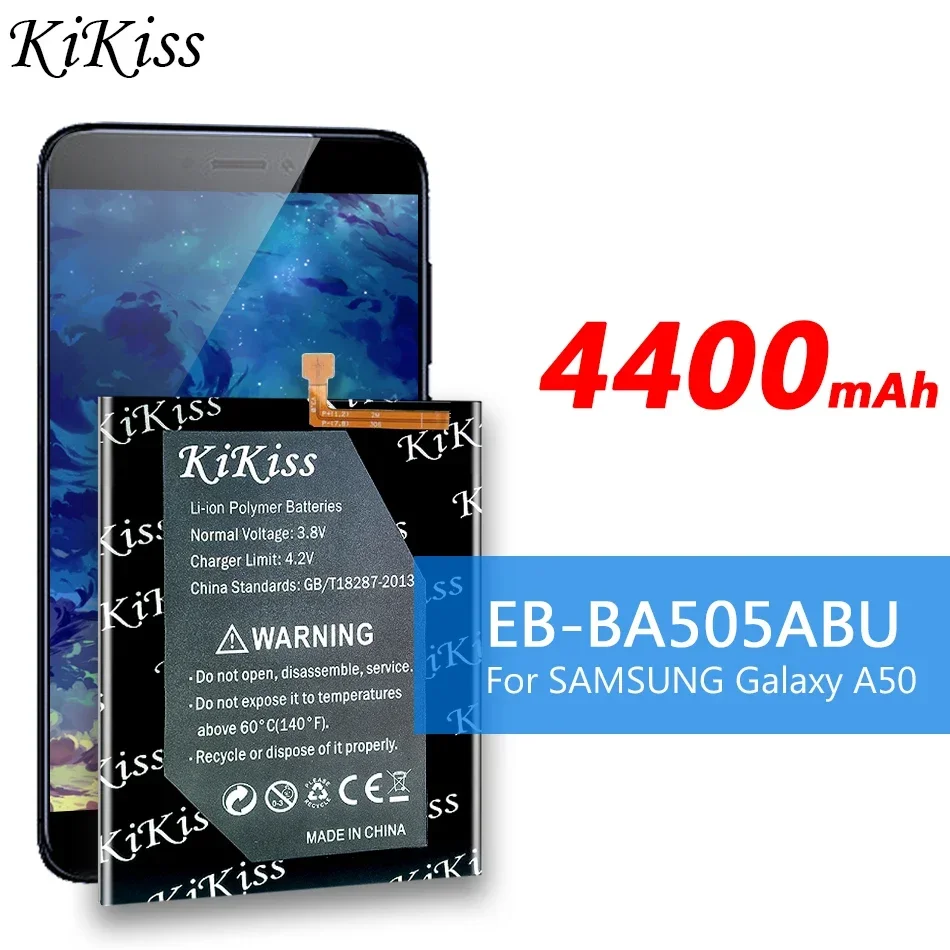 4400mAh EB-BA505ABU Replacement Battery For Samsung Galaxy A50 A505F SM-A505F A505FN A505W SM-A30S A30s A30