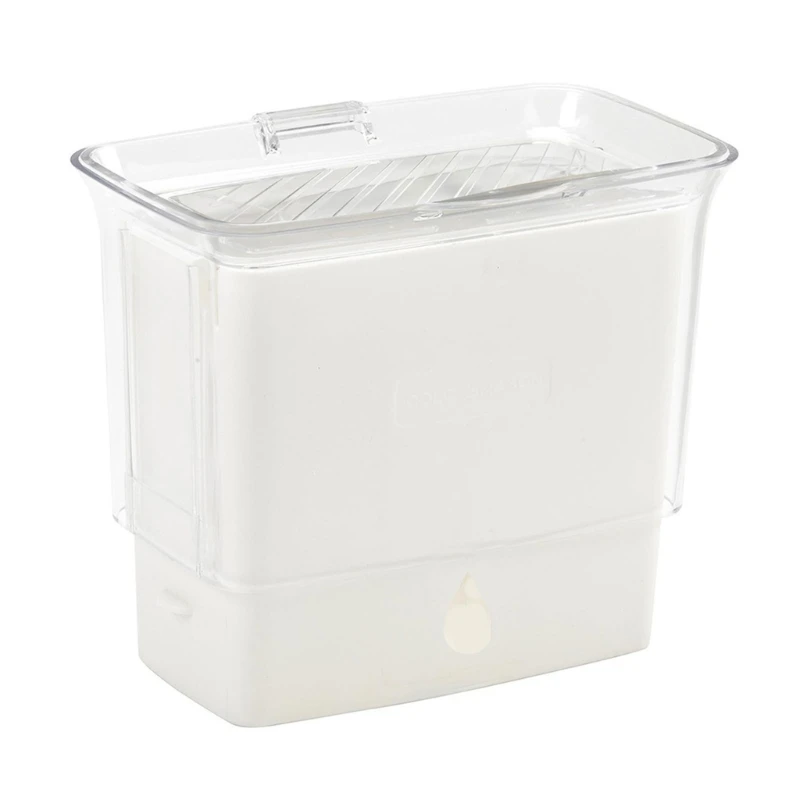 N5KC Plastic Freshness Produce Keeper Box That Extends Shelf Lifespans Of Vegetables Herbs