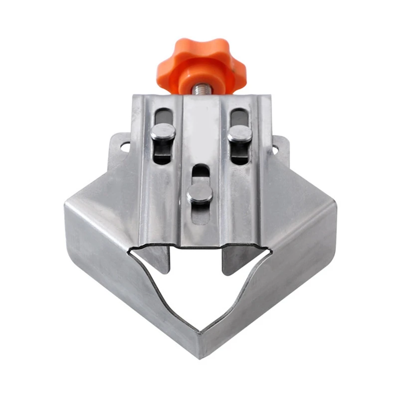 2Pc Carpenter Quick Positioning Clamp For Wood Panel Splicing 90 Degree Right Angle Fixing Clip Right Angle Clamp-Closed Durable