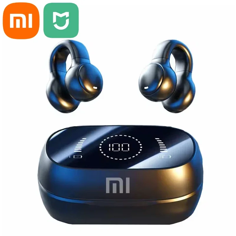 Xiaomi Mijia M47 سماعات أذن لاسلكية سماعة رأس بخاصية البلوتوث شحن الحد من الضوضاء سماعات توصيل العظام الرياضة مع هيئة التصنيع العسكري