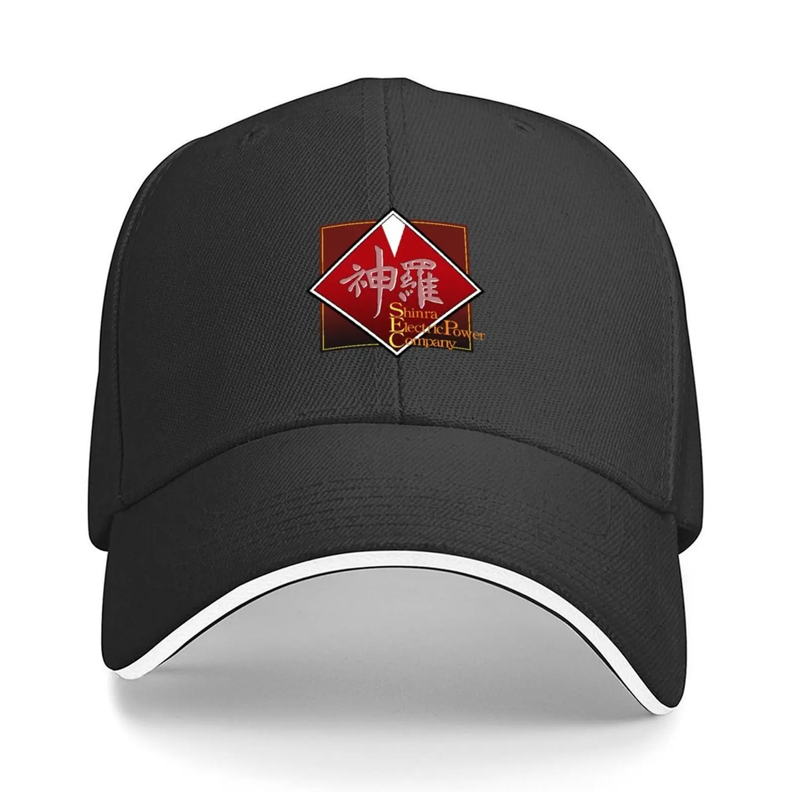 

Shinra Electric Power Company (Remake Version) (Black Background) Baseball Cap Sunhat Male hat Mens Women's