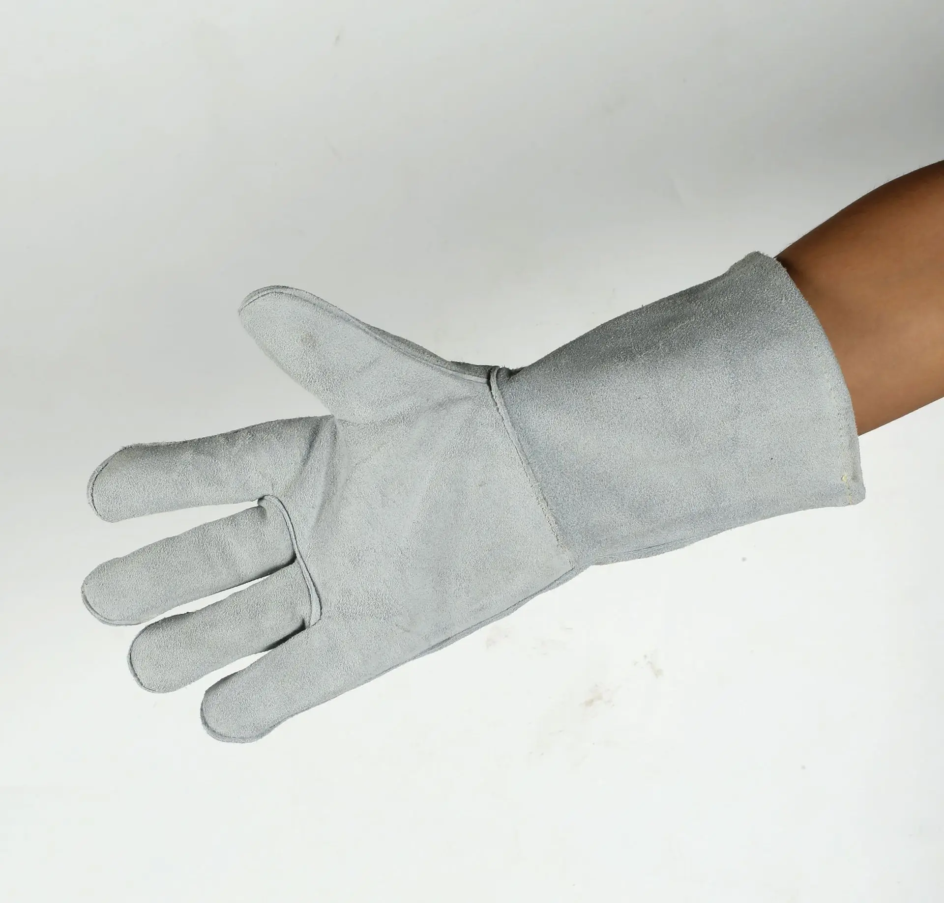 1 Pair TIG Welding Gloves Soft Sensitive Gloves Single/double Layer Cowhide Cuff High Quality Welding Gloves Clothing Gloves