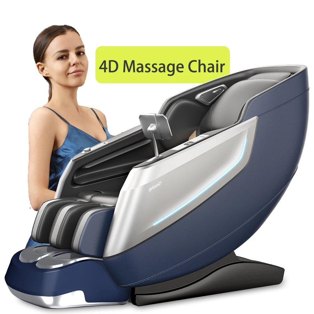  Electric Full Body Zero Gravity Music 4d Massage Chair Electric Massage Sofa Sl Track Big