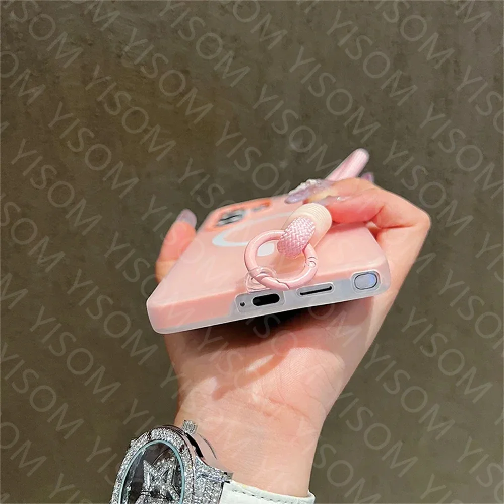 Magnetische Handyhülle mit Süßigkeiten-Design für Samsung Galaxy A17 A16 A15 A25 A26 A35 A36 A37 A54 A55 A56 A57 5G mit Handschlaufe – Detail 9