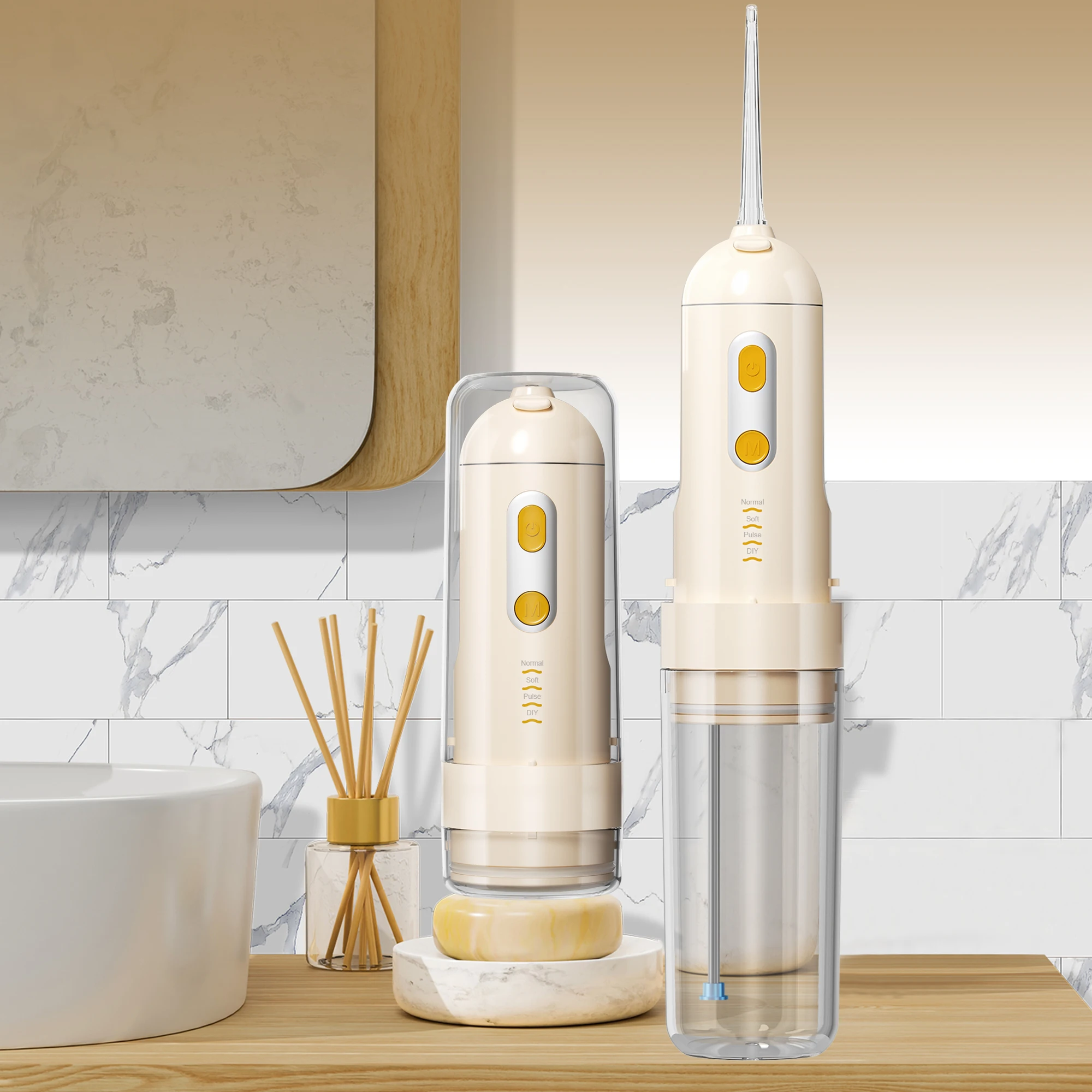 Daily Oral Cleaning Rechargeable Water Fosser Low-Noise Design Household Tooth Cleaner Oral Irrigator