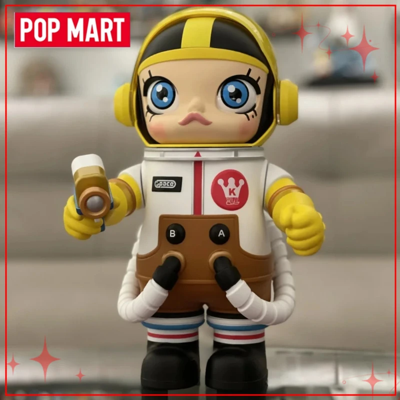

Genuine POPMART MEGA SPACE MOLLY 400% SpongeBob SquarePants Child Companion Family Favorite Large Dolls