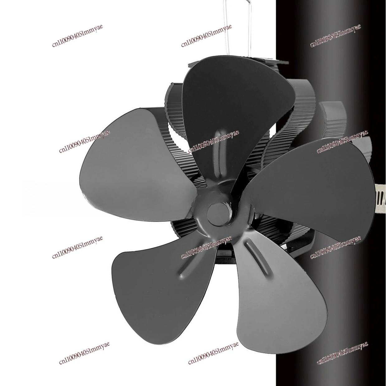 مدخنة نوع المفاجئة على الموقد مروحة موقد الحرارية مروحة التجارة الإلكترونية كبيرة 5 شفرات #1