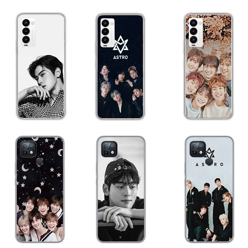 Cha EunWoo Lee Dong min Eun Woo Phone Cover for Motorola Moto Edge 40 Pro 30 neo 20 Fusion Ultra G200 E22 E40 E30 E22I Soft Case