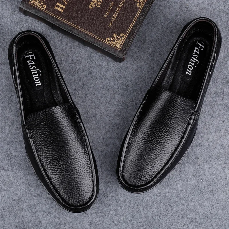 

Luxury Brand Mens Breathable Loafers Male Comfortable Driving Shoe New Arrival Male Slip on Footwear Men's Classic Dress Shoes