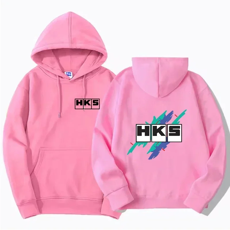 Japan JDM Modified Car HKS ENDLESS Hoodie Damen Herren Bedruckter Hoodie Lose Lässige Hoody Sweatshirt Unisex Langarm Pullover – Detail 3