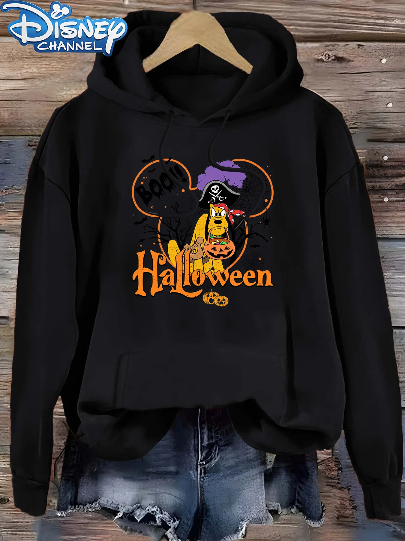 ديزني ستيتش، شخصية ميكي مطبوعة أزياء المرأة هوديي، الخريف / الشتاء الرباط عارضة هوديي، الخريف / الشتاء الطبعة