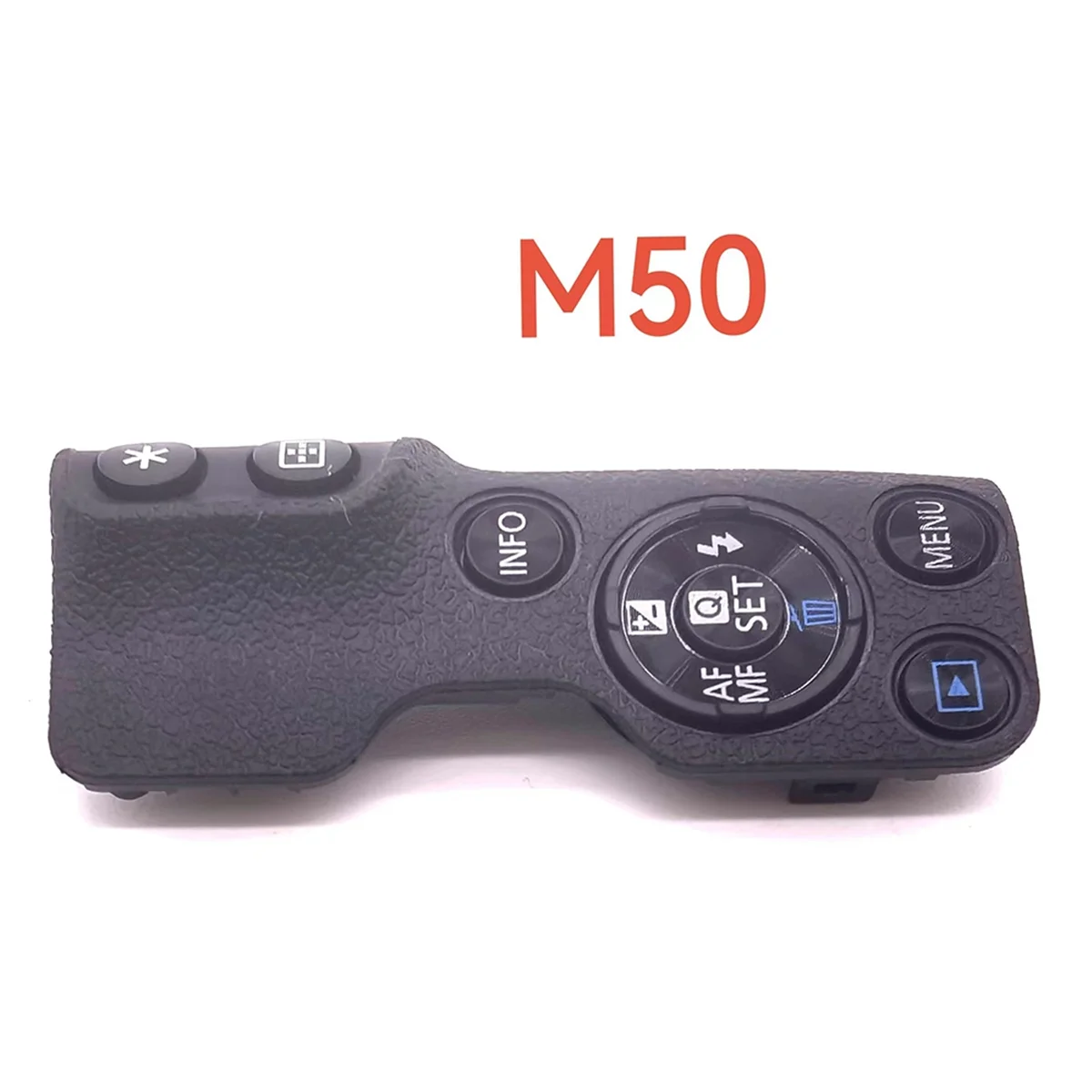 Funda trasera para Canon M50 I/II, cubierta trasera, botón de menú, teclado