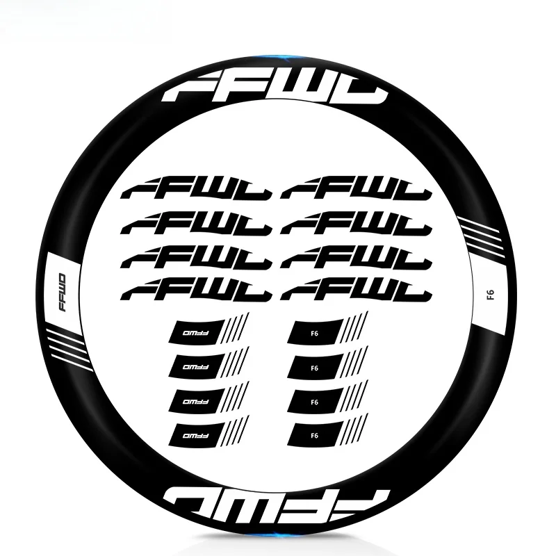 

202 FF F6R Road Bicycle Wheel Set Decal Color Change Waterproof Decorative Stier Carbon Circle Rim Stier Cycling Gear