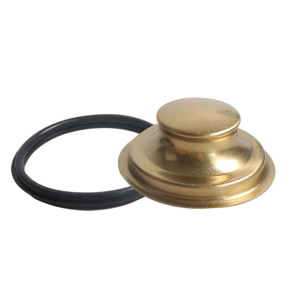Kitchen Sink Stopper Stainless Steel Garbage Disposal Plug Fits Standard Kitchen Drain size of 3 1/2 Inch (3.5 Inch) Diameter