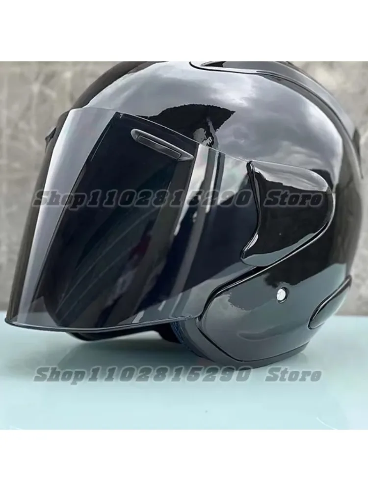 Kask motocyklowy Ram5 Bright Black, otwarty, męski i damski, na lato, do jazdy terenowej, downhill, wyścigów górskich, crossowy, casco, capacete — 2