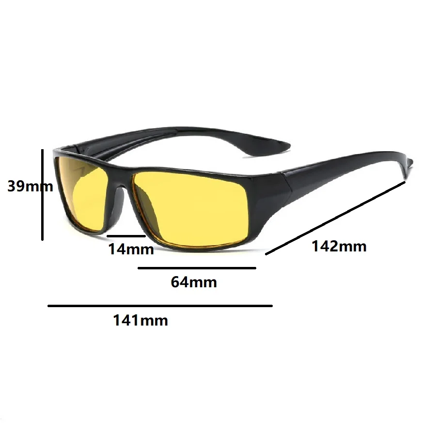 Polarisierte 2025, Fahrerbrille, Innenzubehör, Schutzausrüstung, Sonnenbrille, Nachtsichtbrille, blendfrei, Auto-Fahrbrille – Detail 3