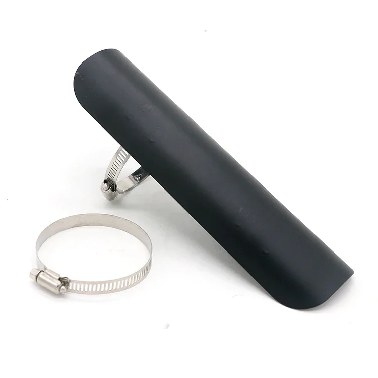 Universal Motorcycle Exhaust Pipe Heat Shield Cover Guard For Harley Honda Suzuki Kawasaki Touring - view 3
