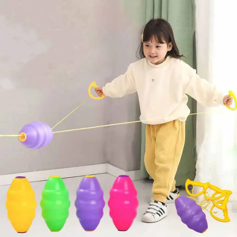 Children's Leisure Indoor Pulling Ball Sensory Training Kindergarten Outdoor Sports Pulling Ball Interactive Sport Toys