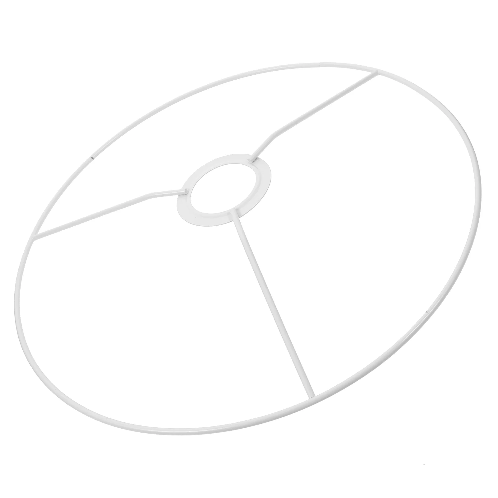 

Safety Mask Floor Lamp Shade Holder Light Ring Iron Round Lampshade for Pendant