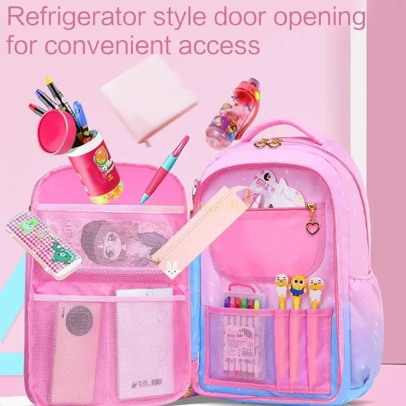 X90D Girls 'Rucksack Praktischer Rucksack große Kapazitätsschule für Schüler