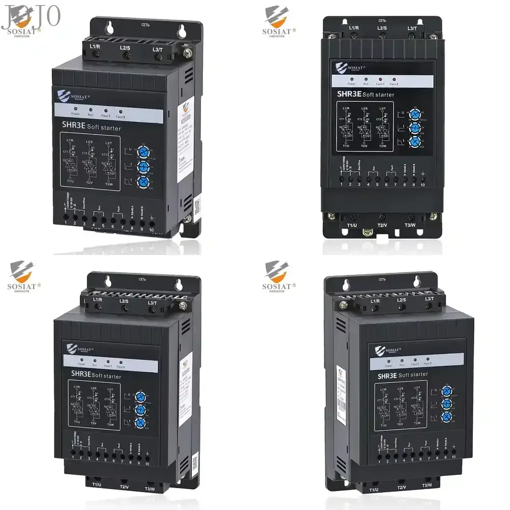 2.2Kw Single-Phase Soft Starter for AC Water Pump 220V Bypass Motor Starter with Overload Protection Built-in Starters