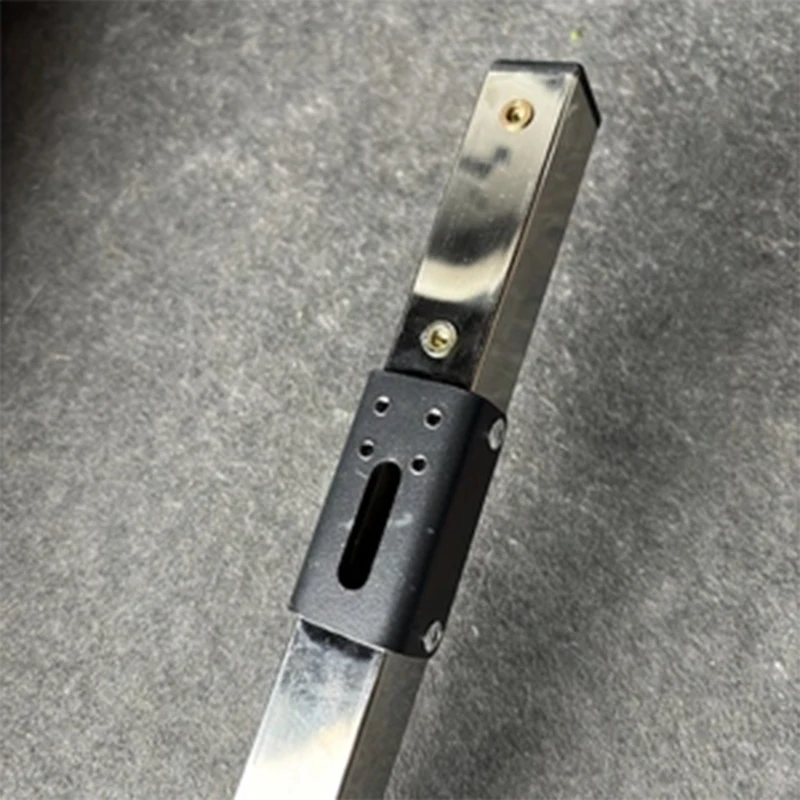 CNC-gefräste DIY-Schleuder-Zubehörteile, Hochwertiges Edelstahlmaterial, Kostenlose Montage des langen Schleuderstangs – Detail 3