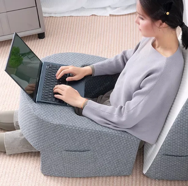 Bed Reading Pillow Cushion, Creative Notebook Small Desk, Multi-functional Light Luxury Home