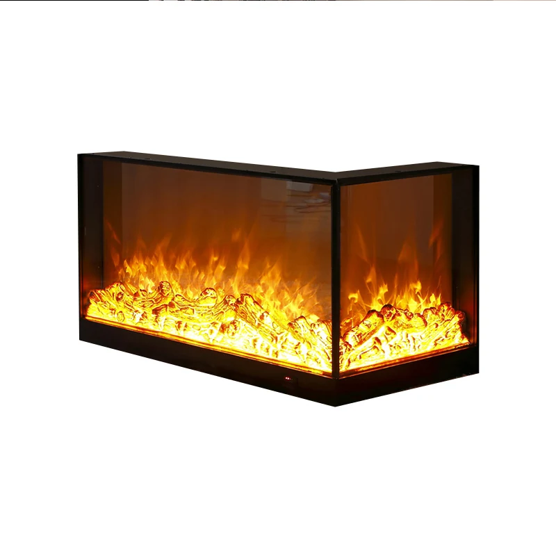 Fireplace core simulation fire electric fireplace decoration living room background wall embedded simulation flame heating