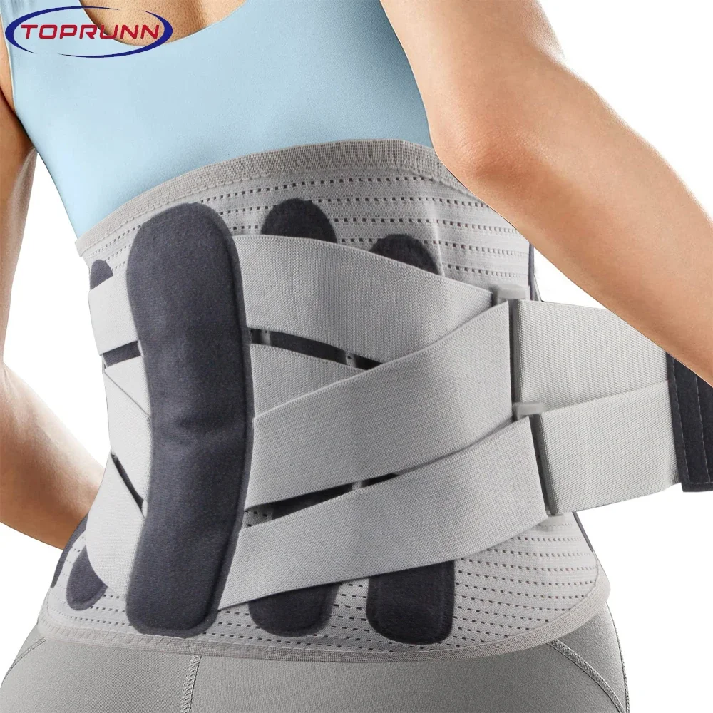 

Adjustable Back Brace for Lower Back Pain Relief with Bionic Support Plate,Back Support Belt Lumbar Support for Men and Women