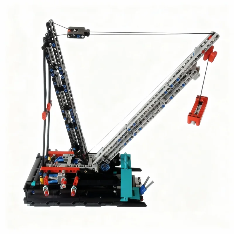517-pezzi-moc-modello-di-gru-cingolata-tecnica-blocchi-da-costruzione-regalo-di-natale-giocattolo-creativo-mattoncini-da-esposizione-collezione-creativa-regalo-di-compleanno