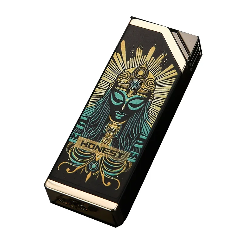 Nouveau briquet coupe-vent à feu Direct, gonflable, Mini briquet de Moxibustion à cigares Portable, accessoires de cigarettes