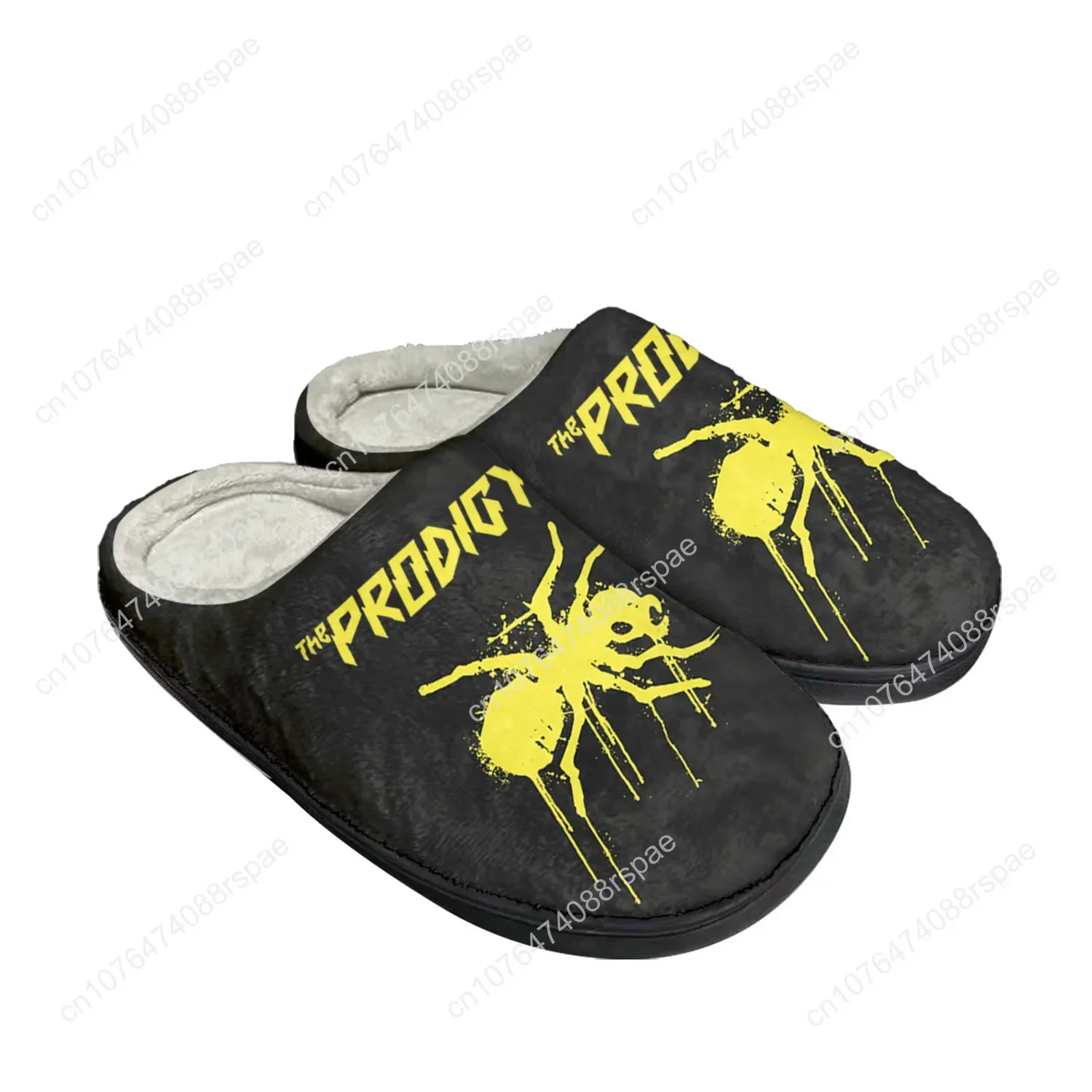 The Prodigy Band Rock Punk Home Cotton Custom Slippers Mens Womens Sandals Plush Bedroom Casual Keep Warm Shoes Thermal Slipper