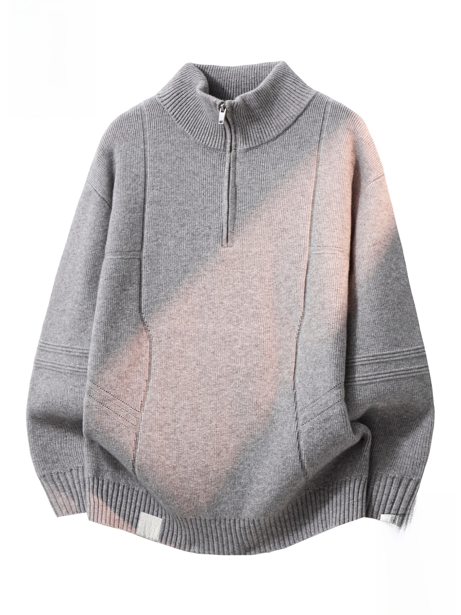 

Мужской свитер Paul Frank с высоким воротником, свободного кроя, осенне-зимний, модный повседневный, из полиэфирного волокна