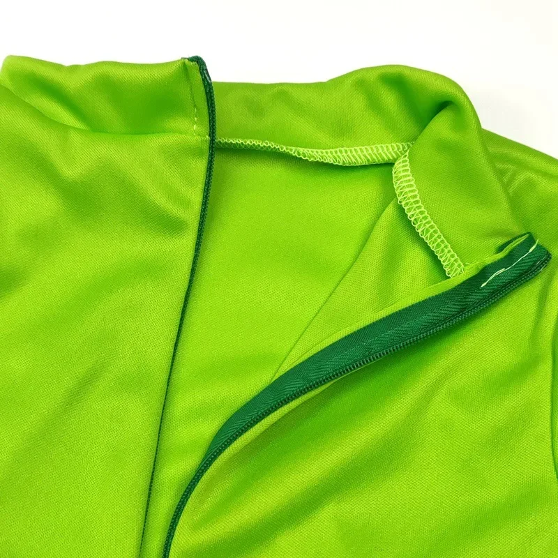 Cospaly Anime Monsters University Mike Wazowski Costume Children\'s Performance Clothes Halloween Spooky Party Kids Costume