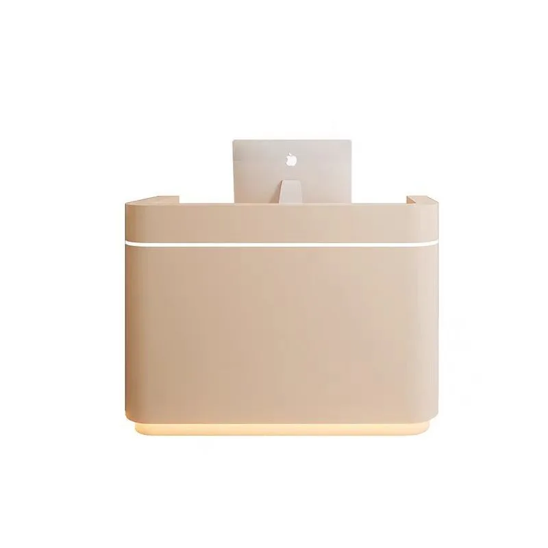 

Small cash register simple modern clothing store reception bar baking paint beauty salon reception desk