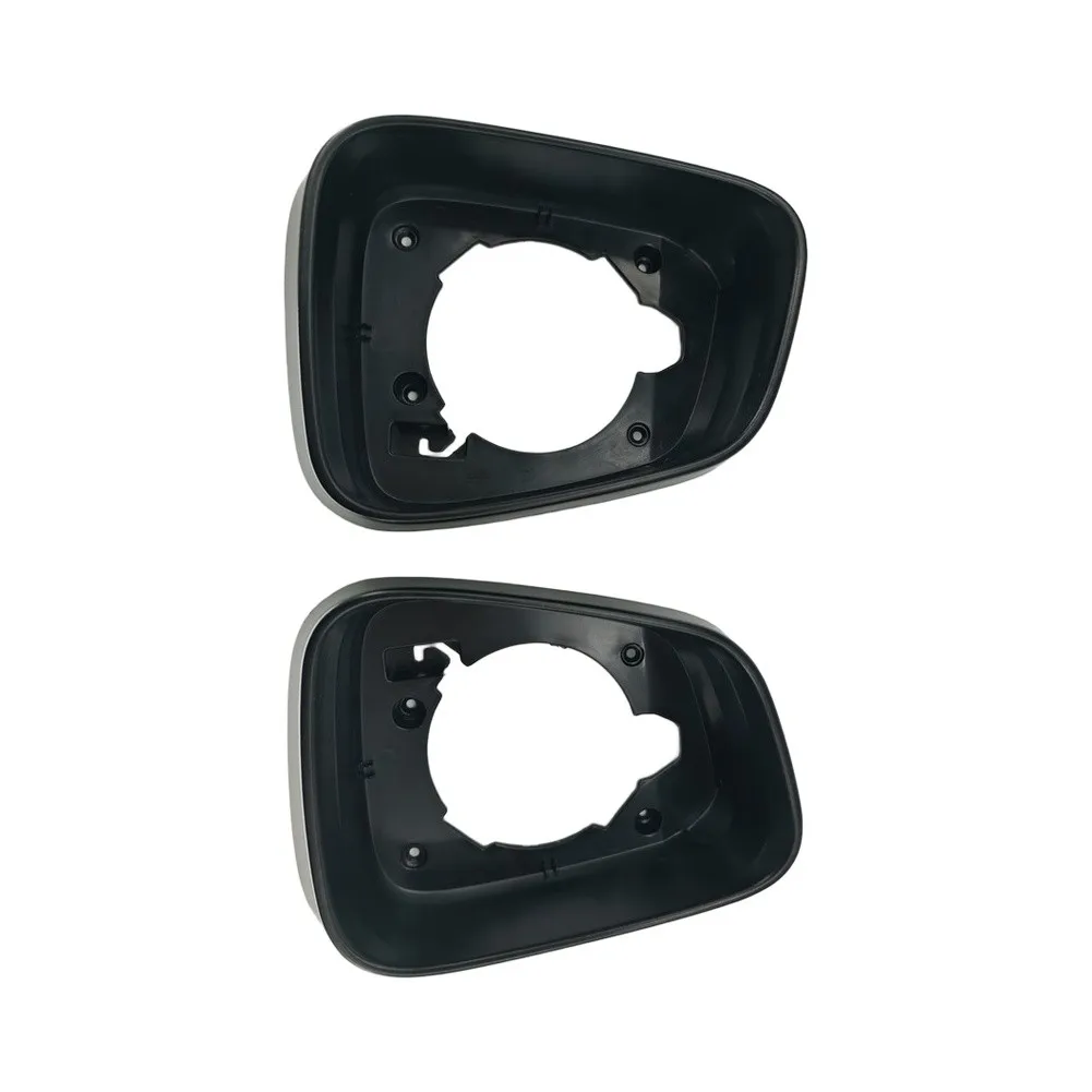 ABS Plastic Rearview Mirror Frame Cap for Buick For Encore For Trax For Mokka X 2012 to 2018 Black 1428665 1428666