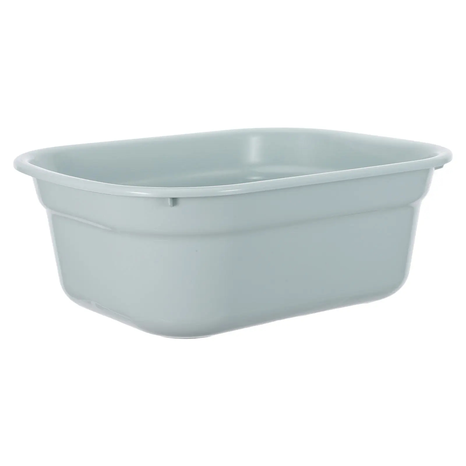Portable Plastic Thickened Wash Basin Rectangular for Baby Bottles Kitchen Dorm Multi Purpose Household Wash Tub Splash Control