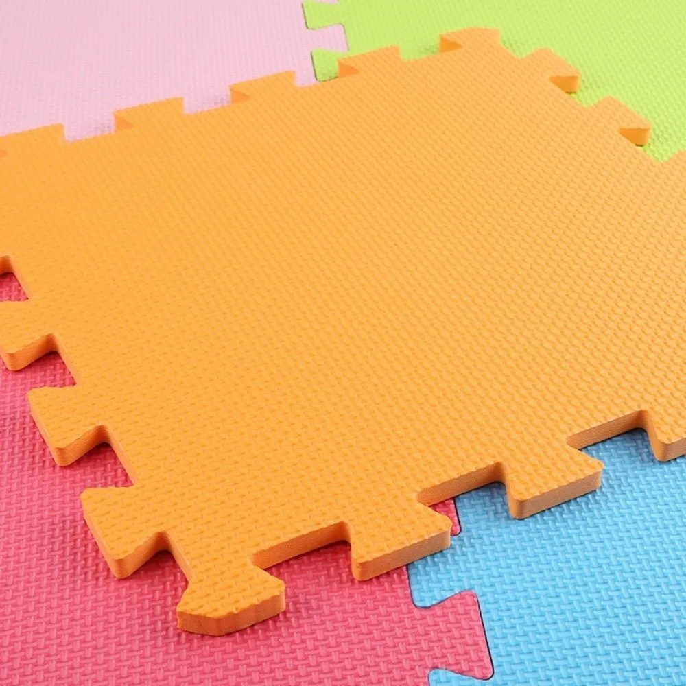 Easy Clean EVA Foam Play Mat Interlocking Protective Surface Floor Pad Puzzle Tile Soft Yoga Mats for Tatami Home Floor