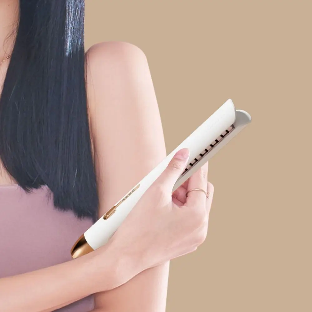 

Corn Hair Quick Heating Hair Straightener Clip-In Design Professional Hair Curler Negative Ion Curling Iron Home