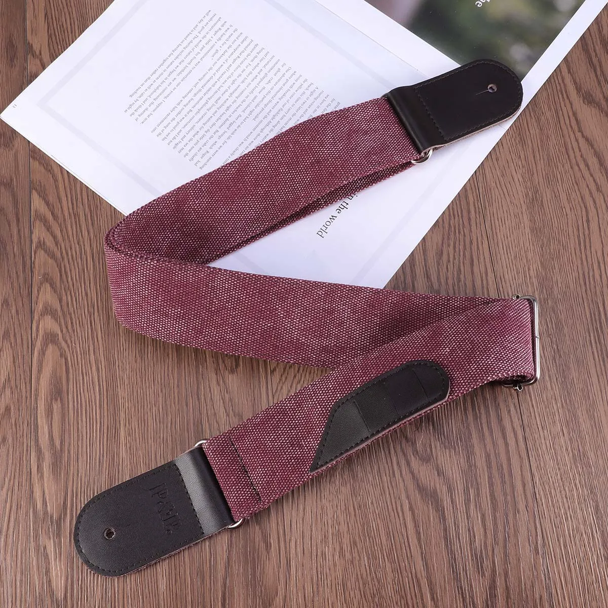 

Vintage Style Electric Strap Durable Guitar Straps Universal Adjustable For Acoustic Bass Mandolin Wear