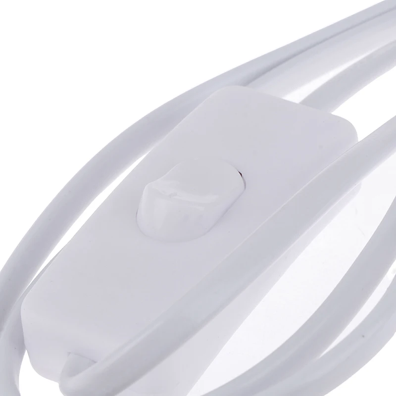 (YY) 1 قطعة 1.8 متر كابلات سلك الطاقة الاتحاد الأوروبي التوصيل التبديل كابل ل T5 أنبوبة ليد T8 توصيل سلك شحن الطاقة