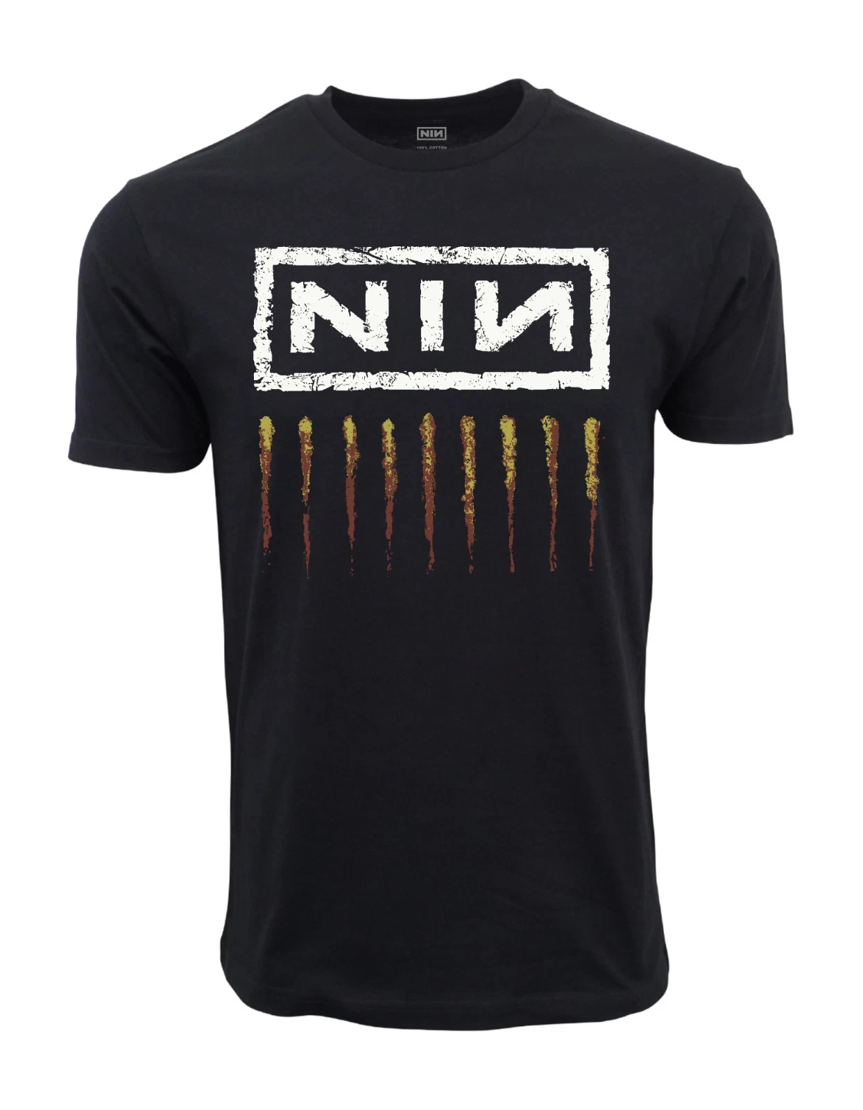 

INCH NAILS GRAPHIC T SHIRT BLACK T Men Women Crew Neck T-shirt Shirt Cycling Clothes Custom