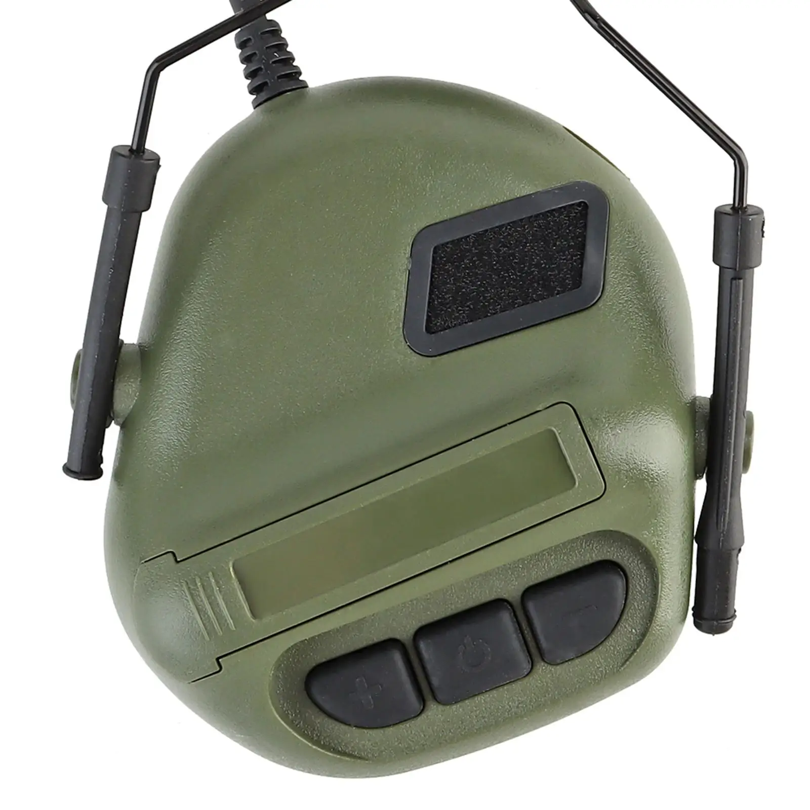 

Helmet Headset Ear Muffs Without Sound Amplification Noise Reduction for Hunting