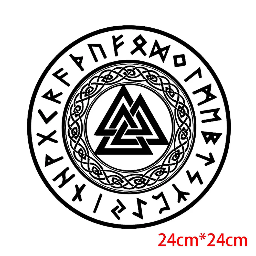 Vikings Patches Iron On Fashion Appliques For Clothing Goth Heat Transfer Stickers Thermo Parches Termoadhesivos Para Ropa