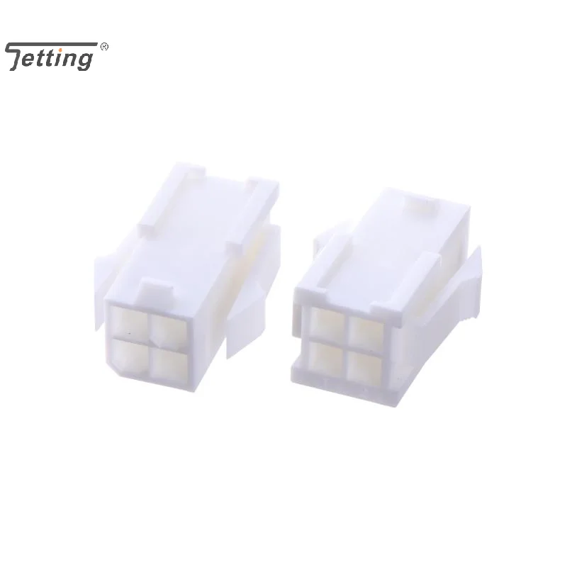 Molex 3901 2046 Housing Mini Fit Jr 4Pin 4.20mm Pitch Wire To Board Shell For Industrial Electronic Wiring